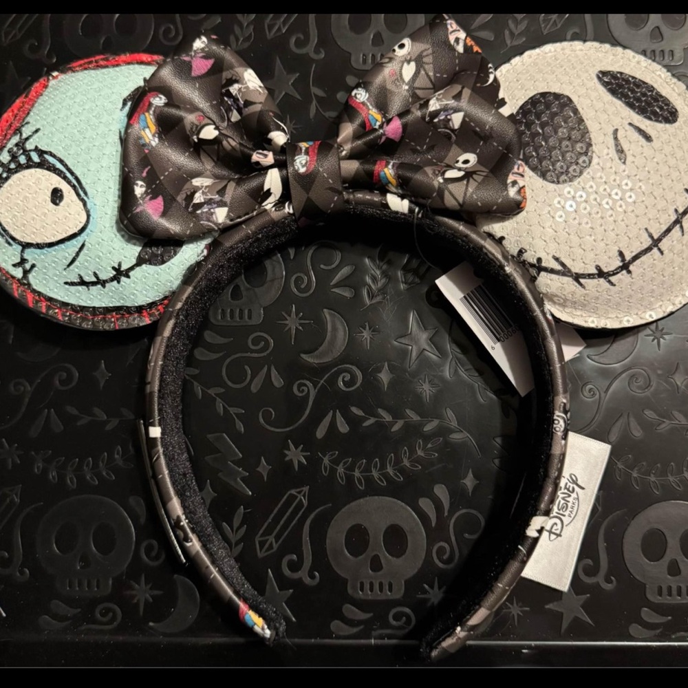 Disney Nightmare Before Christmas Mickey Ears Headband